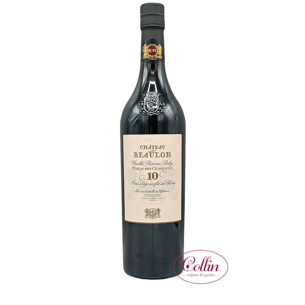 Château Beaulon 10jaar rood, 75cl, Pineau des Charentes