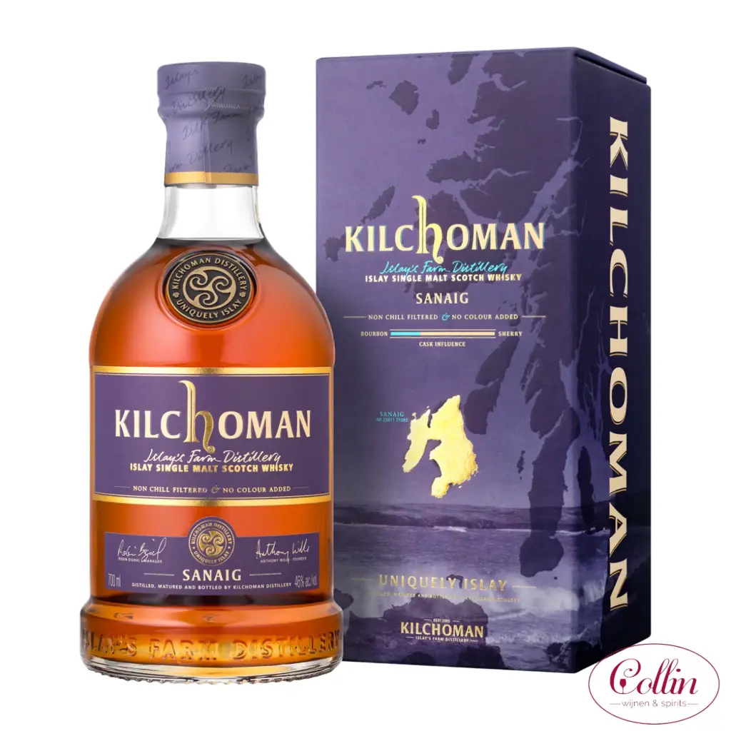 KILCHOMAN SANAIG  70CL    46%