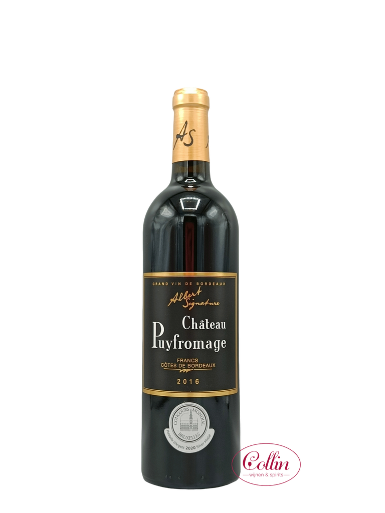 Château Puyfromage, 75CL, 2016 Albert Sign.