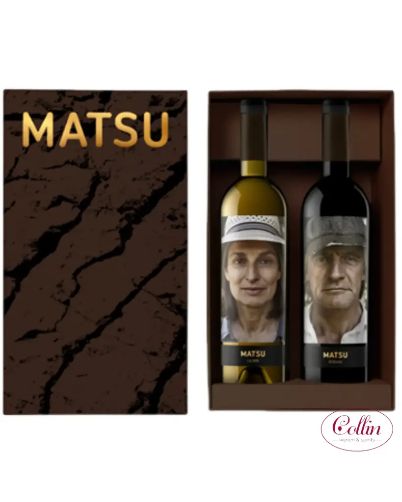 Matsu Giftbox Pareja 2fl  (1fl La Jefa +1fl El Recio) 