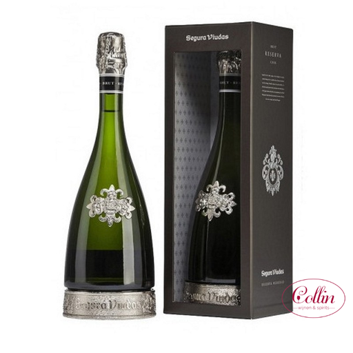 [3060170001] Cava Segura Viudas Brut Heredad  75cl  in etui