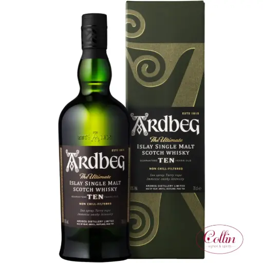 ARDBEG 10y Islay Single Malt Scotch Whisky    46%   70cl                   