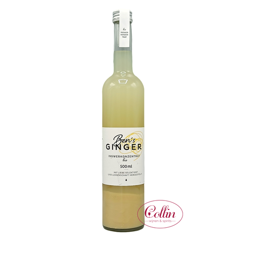 [4190015002] Ben's Ginger 0,5l Gemberconcentraat Bio
