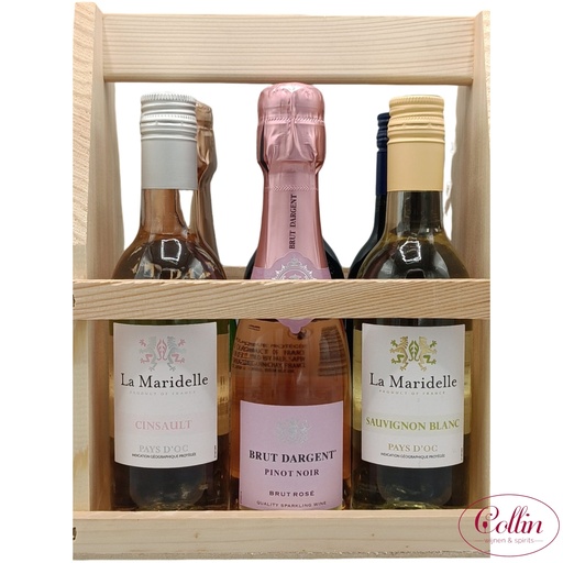FRENCH MINI WINE CELLAR 6X25CL