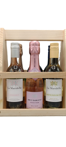 FRENCH MINI WINE CELLAR 6X25CL