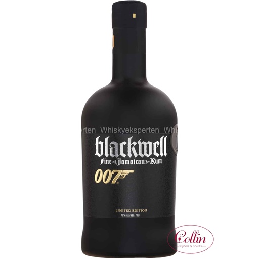 Blackwell Rum 007 Bond           40%    70cl